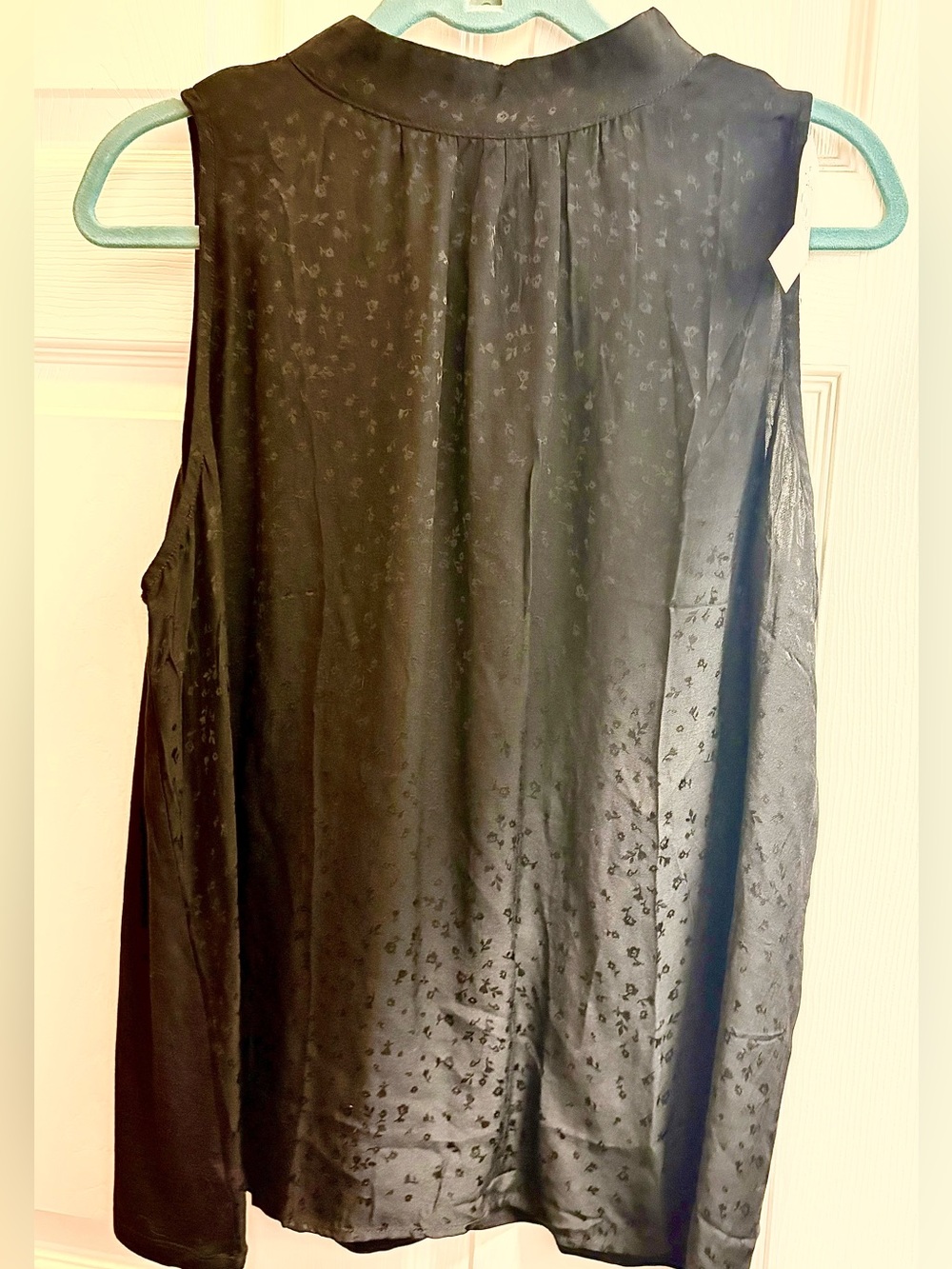 ☀️New Loft Jacquard Mock Neck Shell
